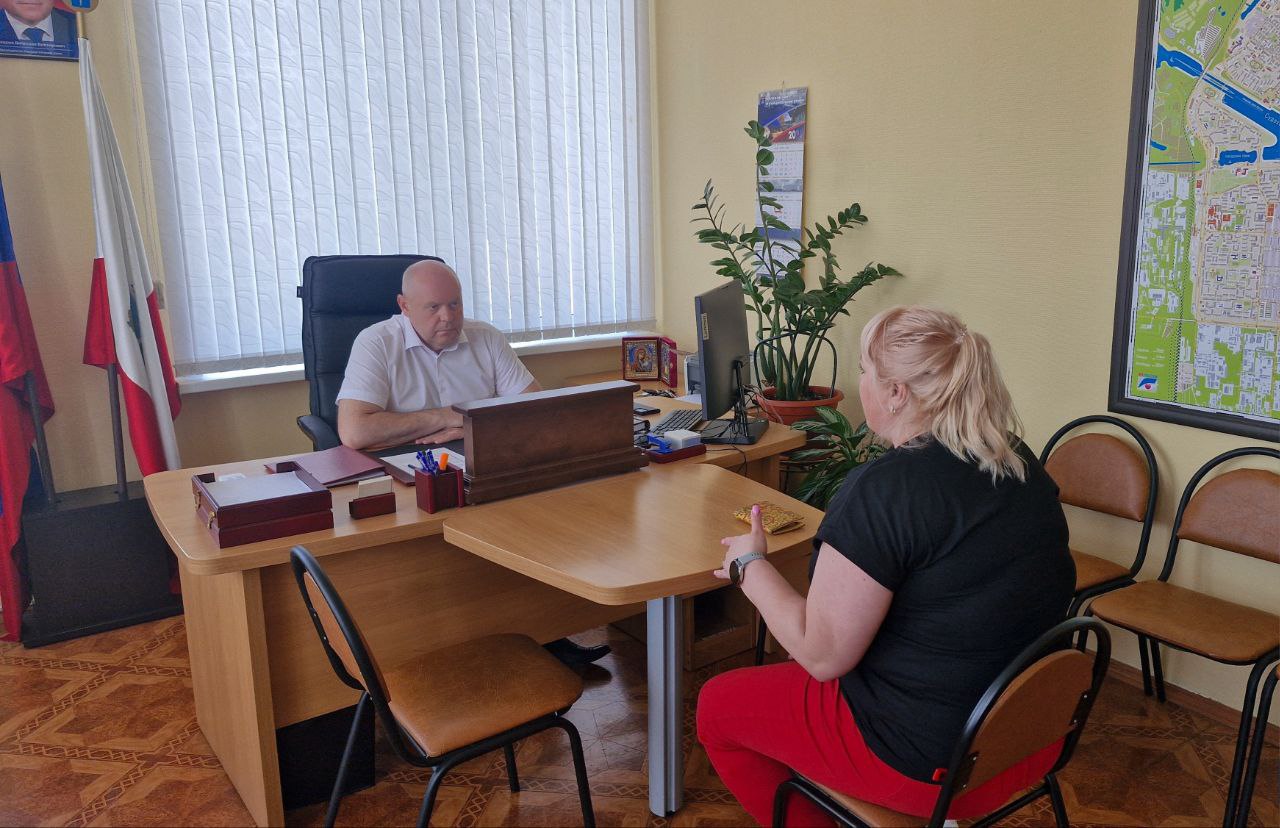 6 июня состоялся прием граждан по личным вопросам