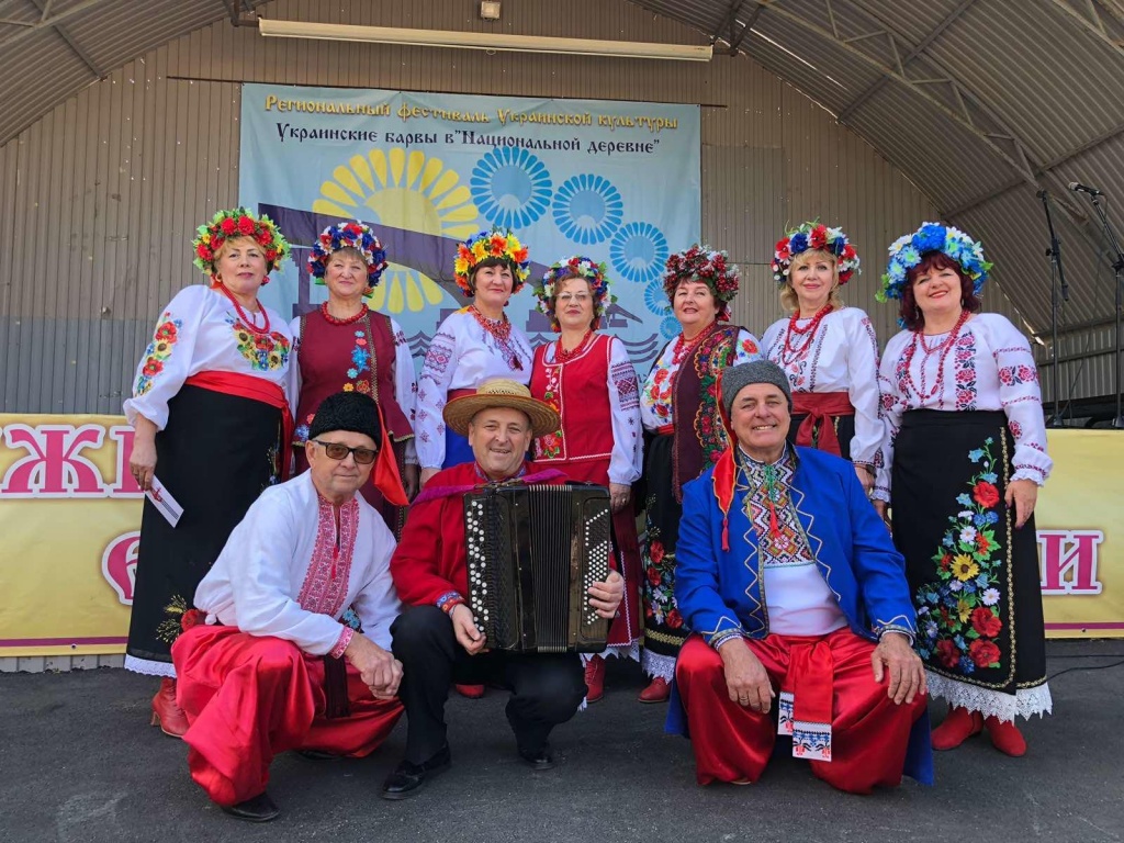 Ансамбль украинской песни «Любысток» принял участие VI региональном фестивале "Украинские барвы»